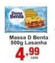 Rossi Supermercado Massa D Benta 500g Lasanha oferta