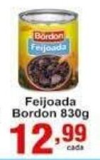 Rossi Supermercado Feijoada Bordon 830g oferta