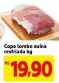 Extra Supermercado Copa lombo Suina resfriada 1kg oferta