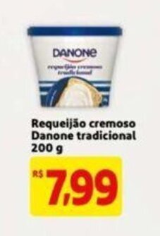 Extra Supermercado Requeijao Cremoso Danone Tradicional 200g oferta