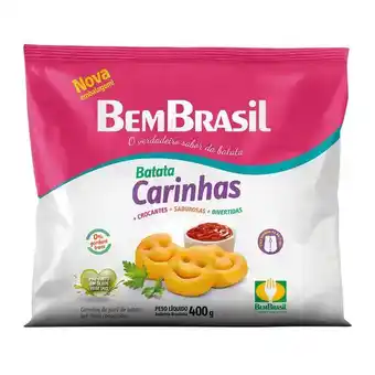 Carrefour Batata frita congelada carinhas bem brasil 400g oferta