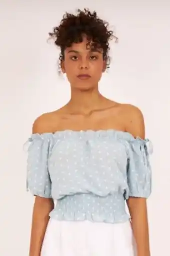 Blusa berry azul