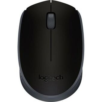 Mouse sem fio logitech m170 com design ambidestro compacto, ...