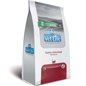 Ração vet life natural gastro intestinal para gatos adultos