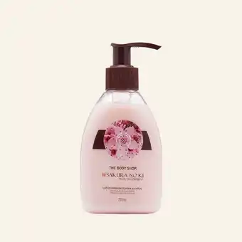 Loção hidratante para as mãos sakura no ki 200ml