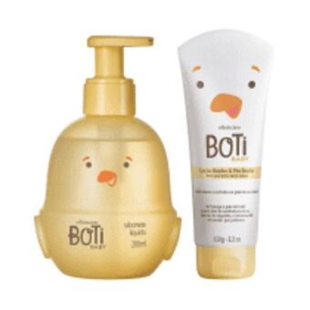 O Boticário Combo banho: sabonete líquido corpo e cabelo + loção hidratante de banho e pós banho oferta