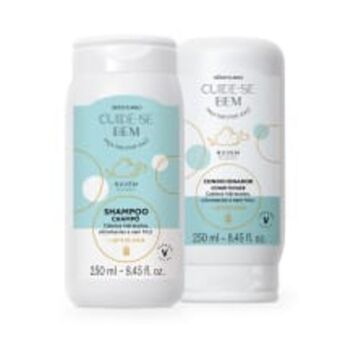 O Boticário Combo cuide-se bem nuvem: shampoo 250ml + condicionador 250ml oferta