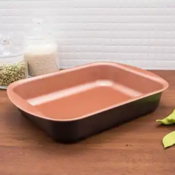 Preçolândia Assadeira antiaderente retangular vermont 28cm - tramontina oferta
