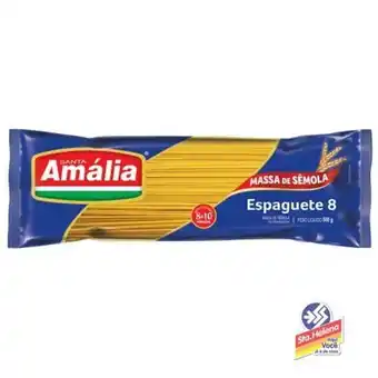 Massa s amalia semola espaguete n 8 500g