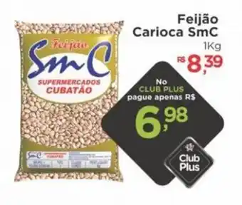 Supermercado Cubatao Feijao Carioca SmC 1kg oferta