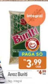 Supermercados Condor Arroz buriti oferta