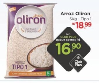 Supermercado Cubatao Arroz Oliron 5kg tipo 1 oferta