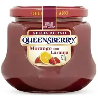 Geleia classic morango com laranja queensberry 320g