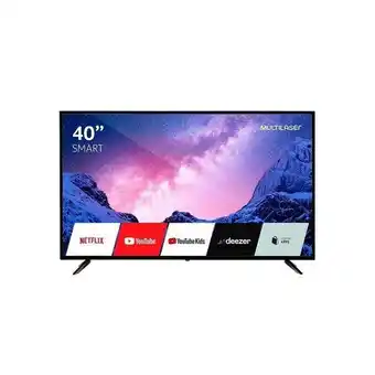 Tela 40'' full hd c/ função smart e integrado sem conversor