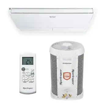 Carrefour Ar condicionado split 57000 btus teto springer só frio 42zqa60s5 380v oferta