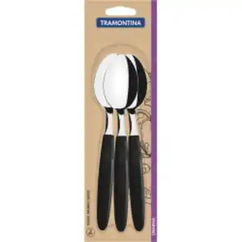 Asun Conjunto de colher de mesa tramontina 3 pecas oferta