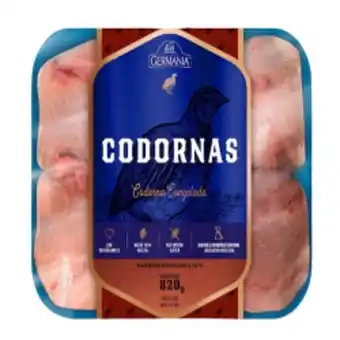 Codorna germania congelada 820g