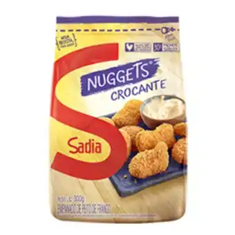 Asun Nuggets sadia de frango crocante 300g oferta