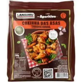 Asun Coxinha da asa de frango languiru aperitivo tradicional 700g oferta