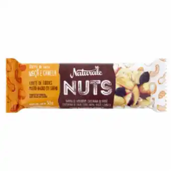 Barra de cereais nuts naturale maçã e canela 30g