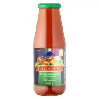 Asun Polpa de tomate paganini 690g manjericão oferta
