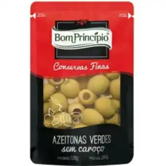 Azeitona bom princípio sem caroço 120g
