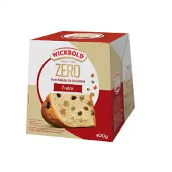 Asun Panettone wickbold chocolate meio amargo zero adição de açúcar 400g oferta