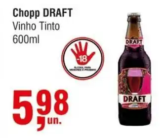 Higa Atacado Chopp Draft 600ml oferta