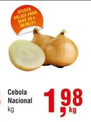 Higa Atacado Cebola Nacional 1kg oferta