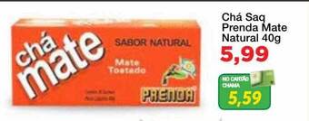 Chama Supermercados Chá saq prenda mate natural oferta