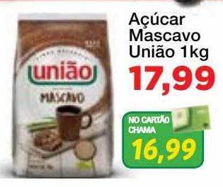 Chama Supermercados Açúcar mascavo união oferta