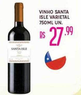 Proença Supermercados Vinho santa isle varietal oferta