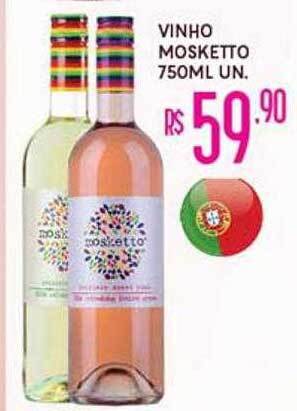 Proença Supermercados Vinho mosketto oferta