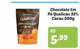 Semar Supermercado Chocolate em pó qualicau 32% cacau oferta