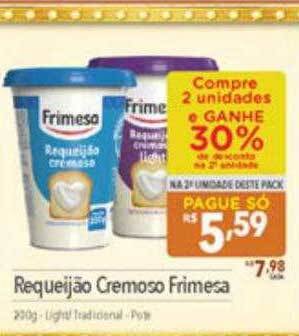 Supermercados Condor Requeijão cremoso frimesa oferta