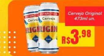 Supermercados Rex Cerveja original oferta