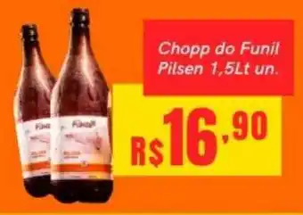 Supermercados Rex Chopp do funil pilsen oferta