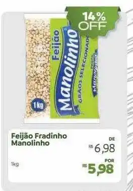 Hiperideal Supermercados Feijão fradinho manolinho oferta