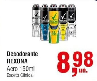 Higa Atacado Desodorante Rexona 150ml oferta
