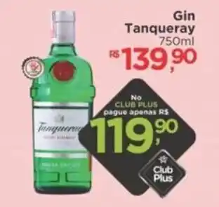 Supermercado Cubatao Gin Tanqueray 750ml oferta