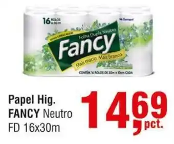 Higa Atacado Papel Hig. Fancy 16x30m oferta