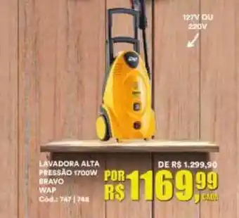 Lavadora Alta Pressão 1700w Bravo Wap