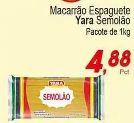 Macarrão Espaguete Yara Semolão 1kg