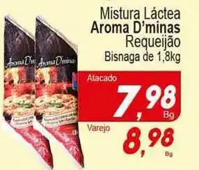 Villefort Atacadista Mistura Láctea Aroma D'minas Requeijão 1.8kg oferta