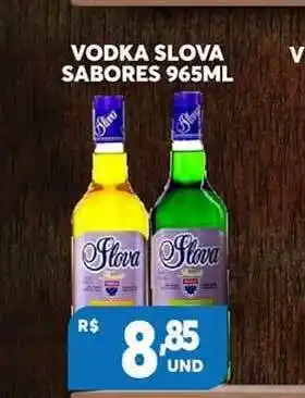 Atacadão Centro Sul Vodka Slova Sabores 965ml oferta