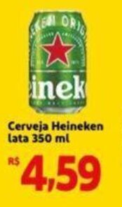 Extra Supermercado Cerveja Heineken lata 350ml oferta