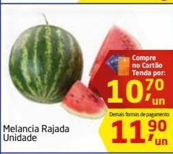 Tenda Atacado Melancia rajada un oferta