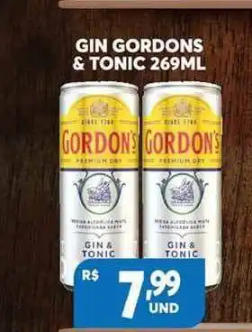 Gin Gordons & Tonic 269ml