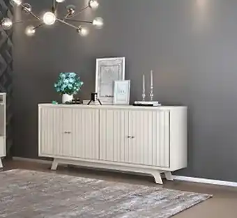 Lojas Guido Buffet brise - 1,80mt - off white oferta