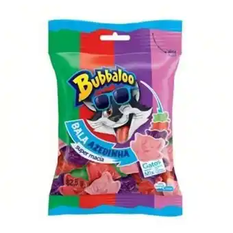 Bala gatos azedinha mix bubbaloo 82,5g